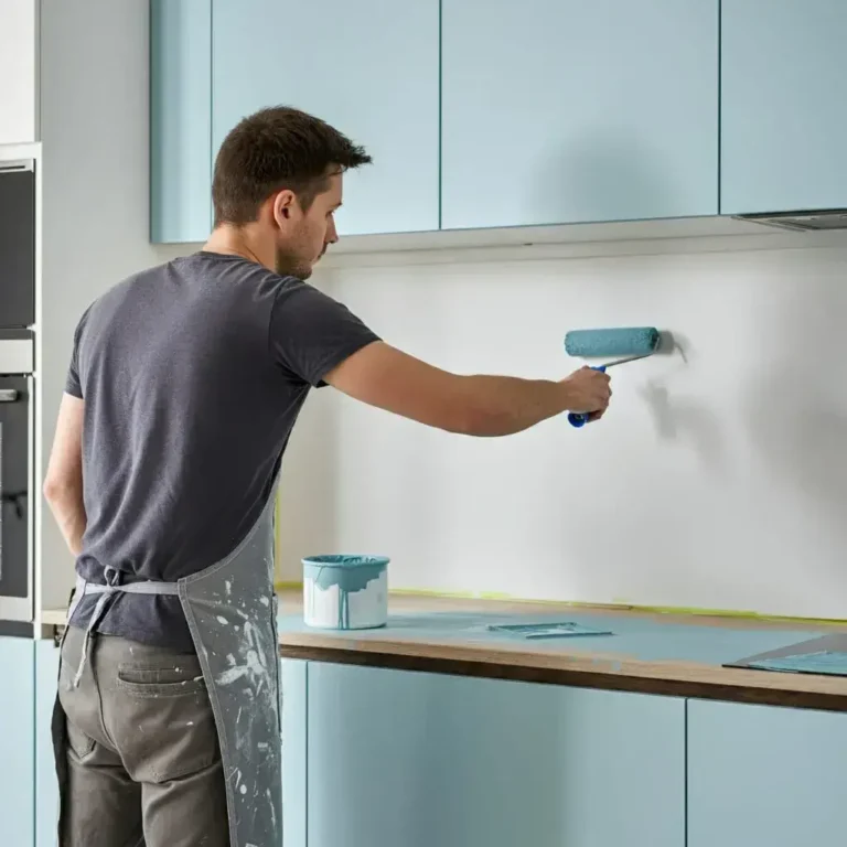 How to paint kitchen cupboards