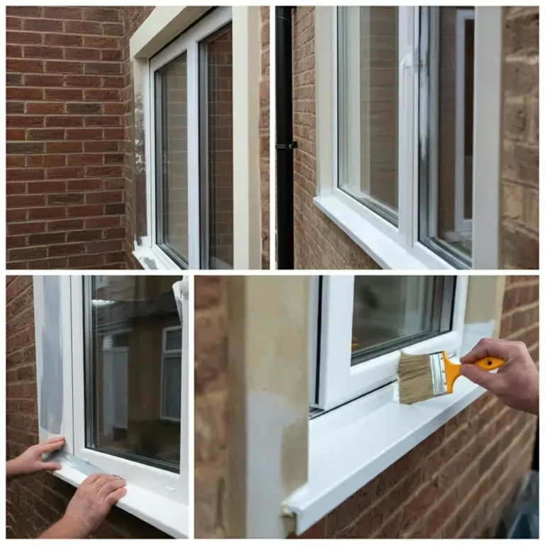 Washing the window